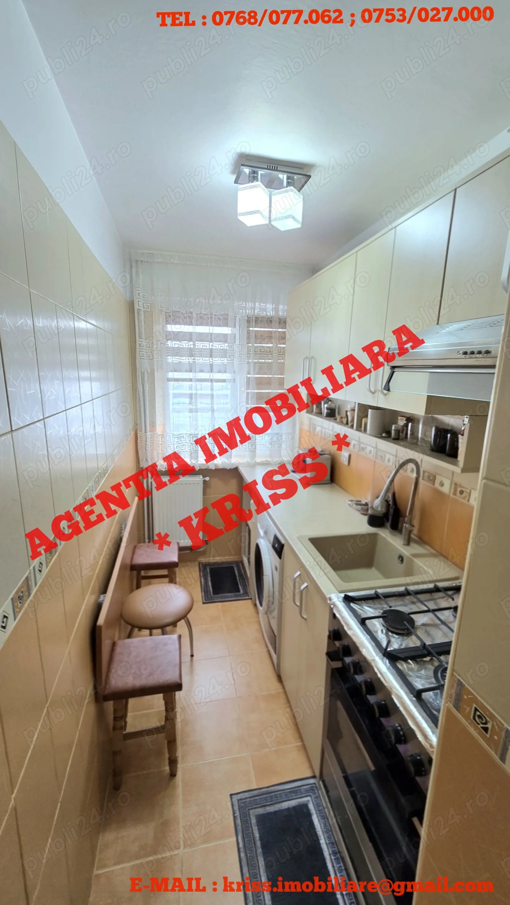 Apartament 2 Camere BANAT-EXERCIȚIU Confort 2 Semidecomandat 41 Mp. Etaj 3 Mobilat Și Utilat Complet