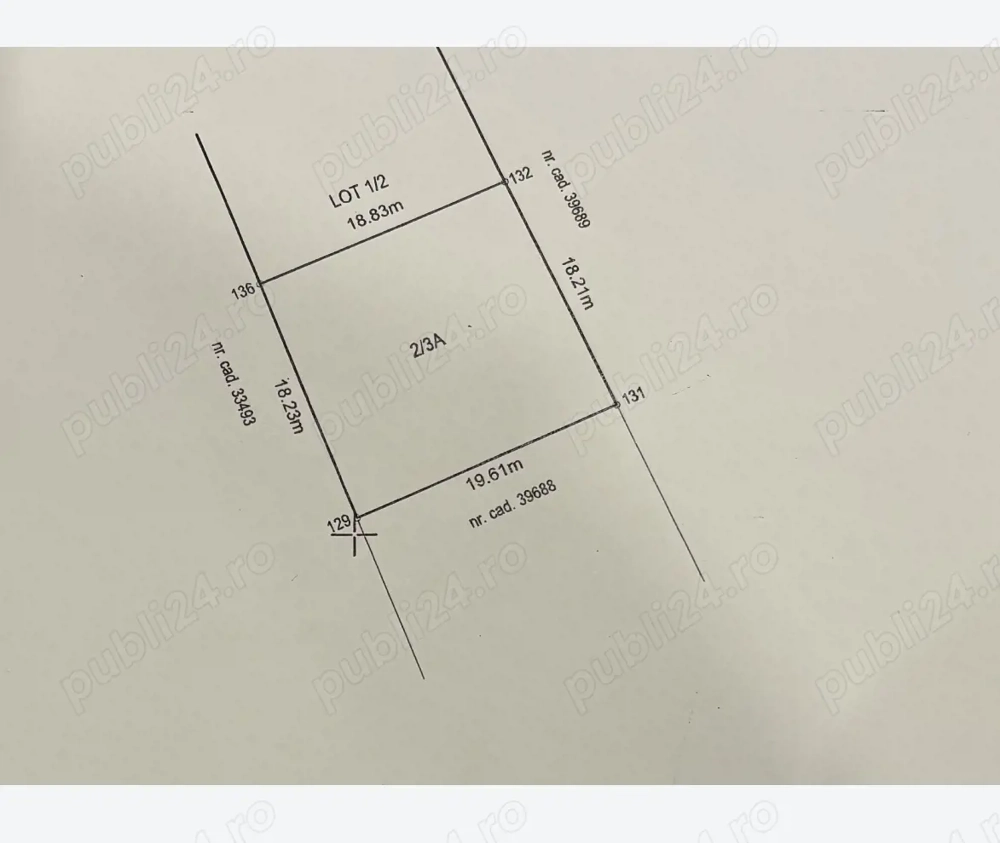 Vand teren pt casa toate utilitatile Braniste Dolj, 2km de Craiova