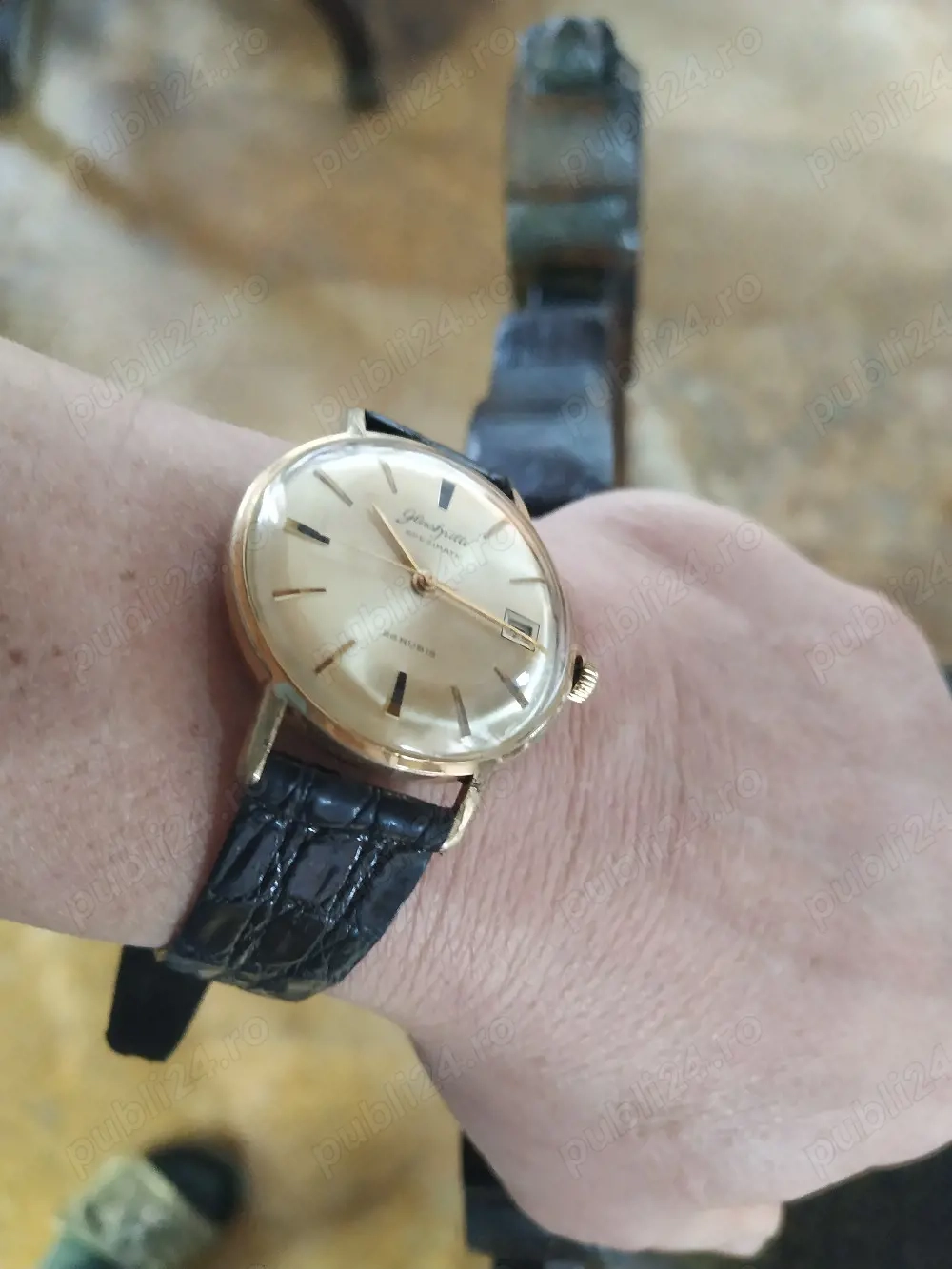 ceas automatic bărbătesc Glashutte spezimatic 