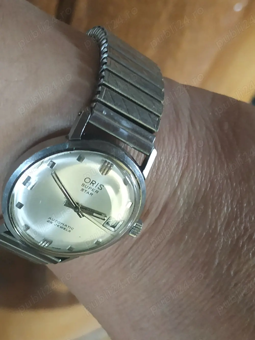 ceas bărbătesc Automatic elvețian ORIS Super Star 