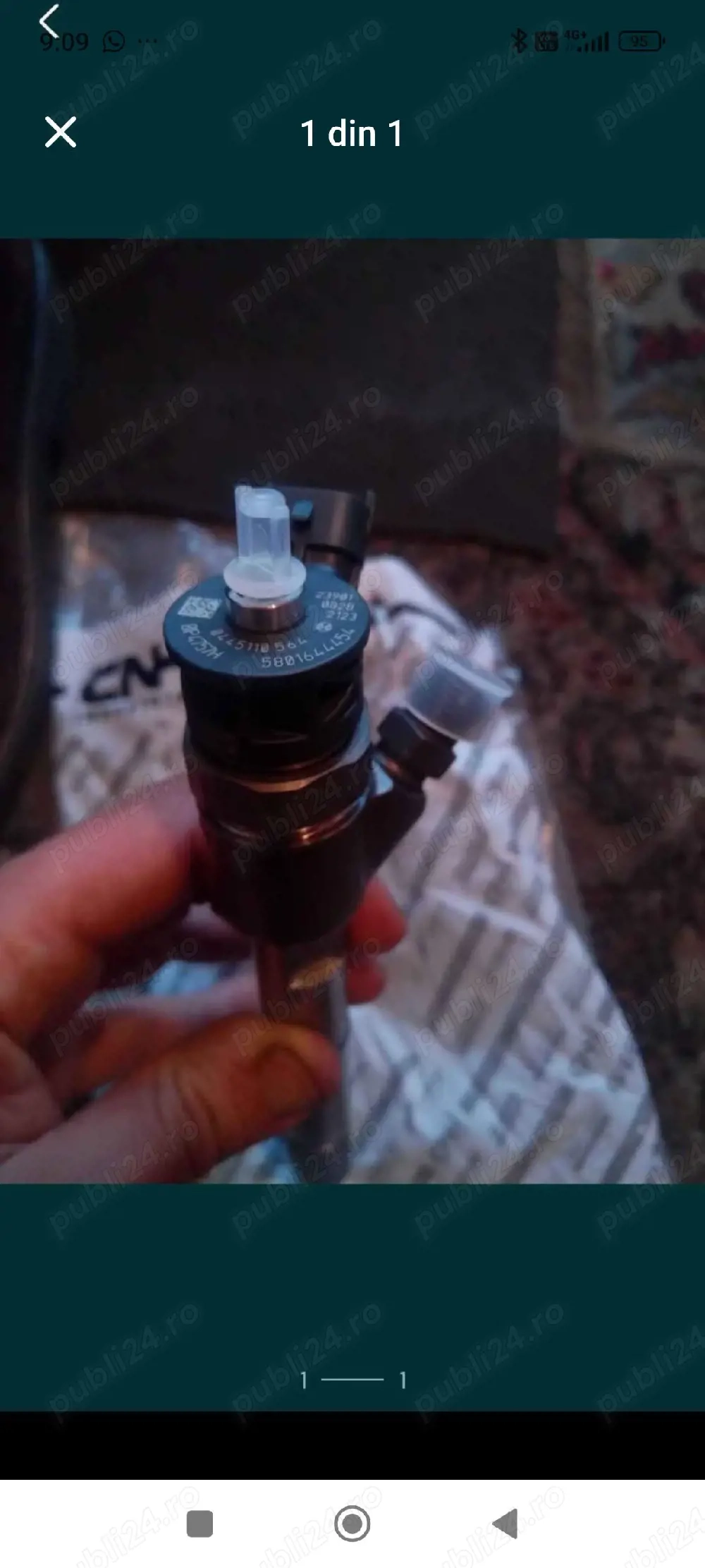 Injectoare noi originale cod 0445110564 5801644454 pt Iveco Daily Euro 6 dupa 2015. 150E/buc