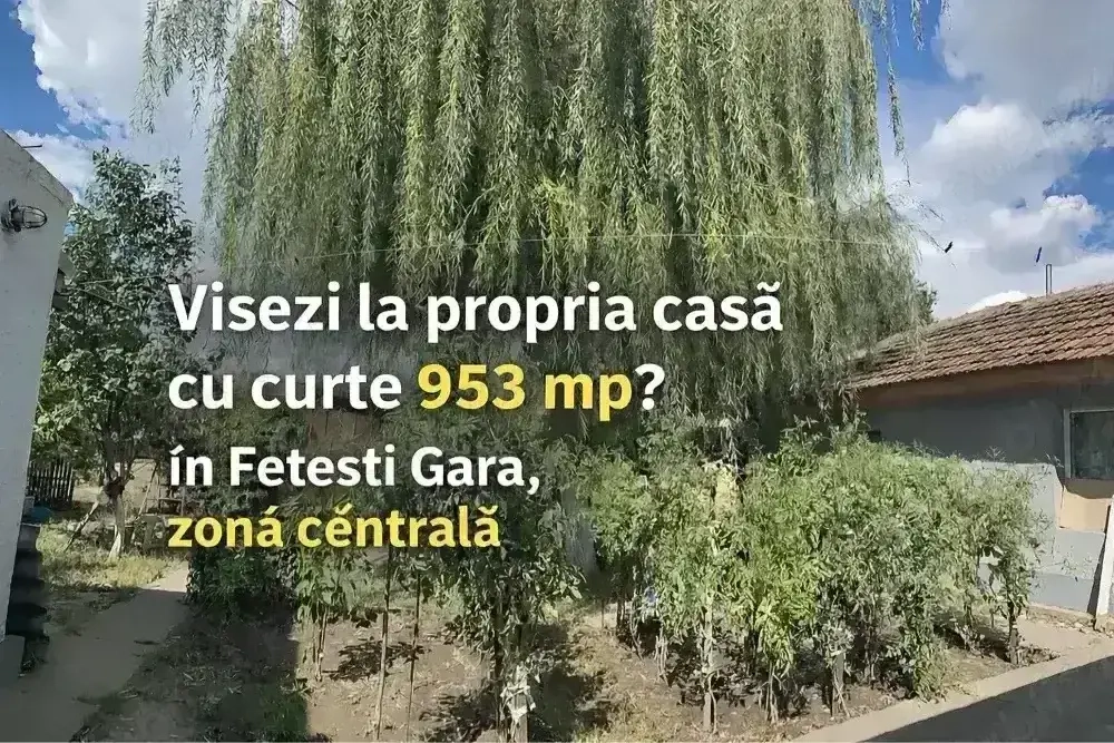 Casa  de vânzare în Fetesti Gara 