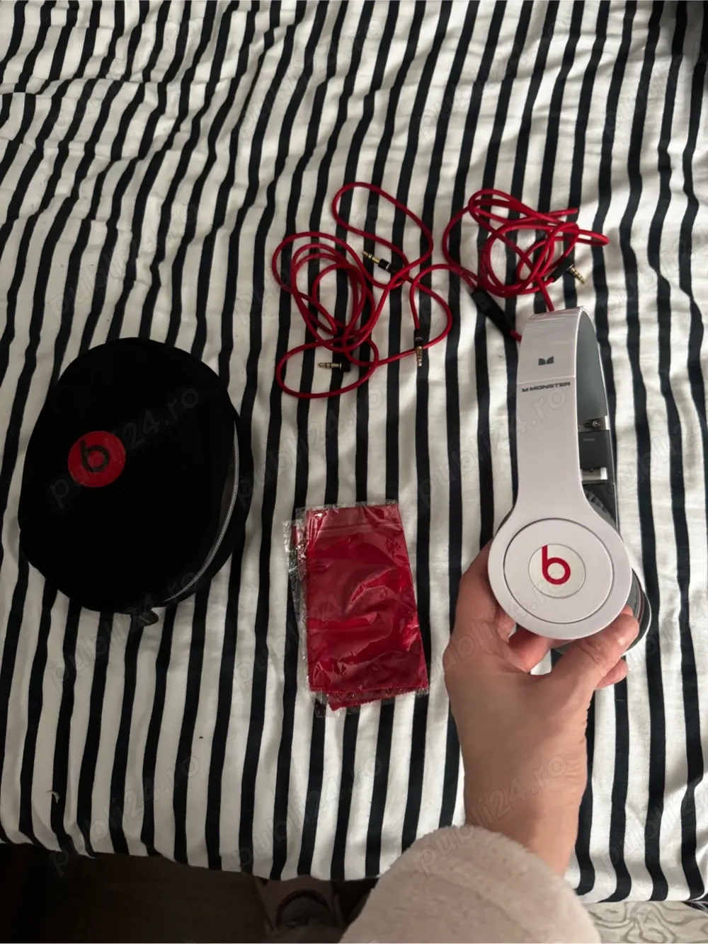 Căști Beats by Dr. Dre Solo HD (Monster Edition)   Pachet Complet, Stare Excelentă