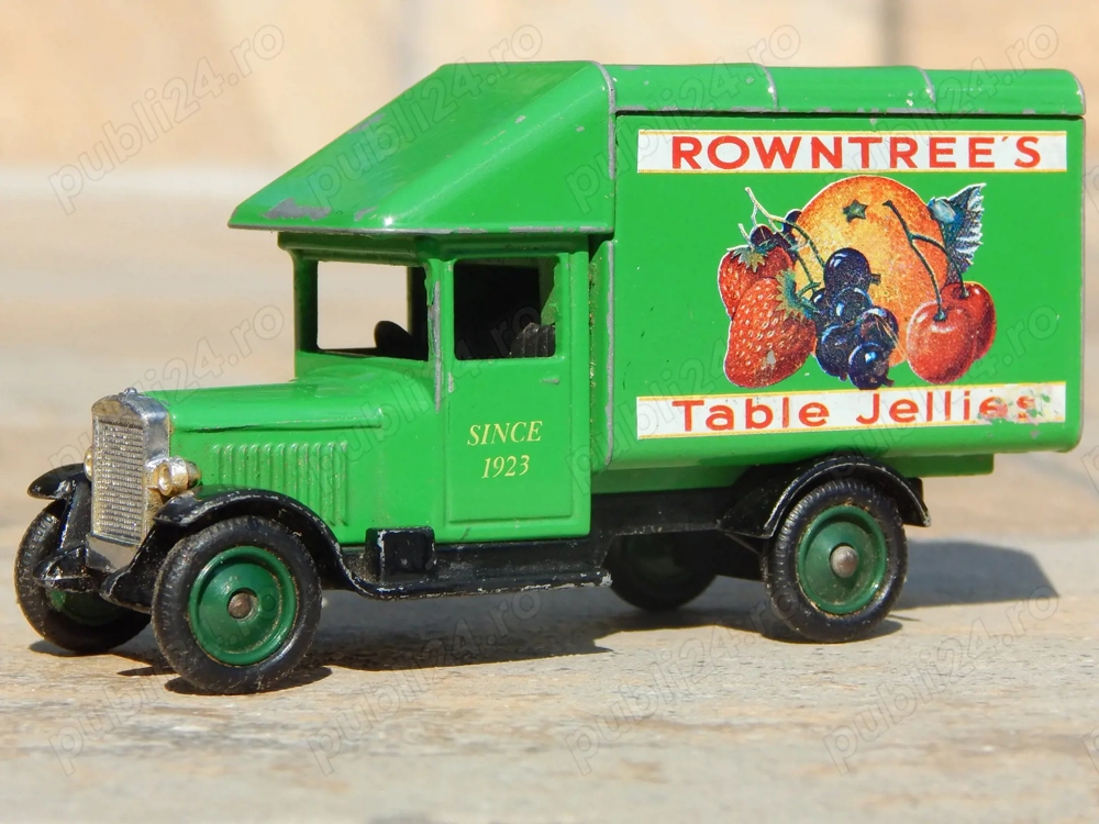 Macheta Morris Parcel Van 1930 Aniversare 70 ani Rowntrees Jelly Lledo 1993 uzata