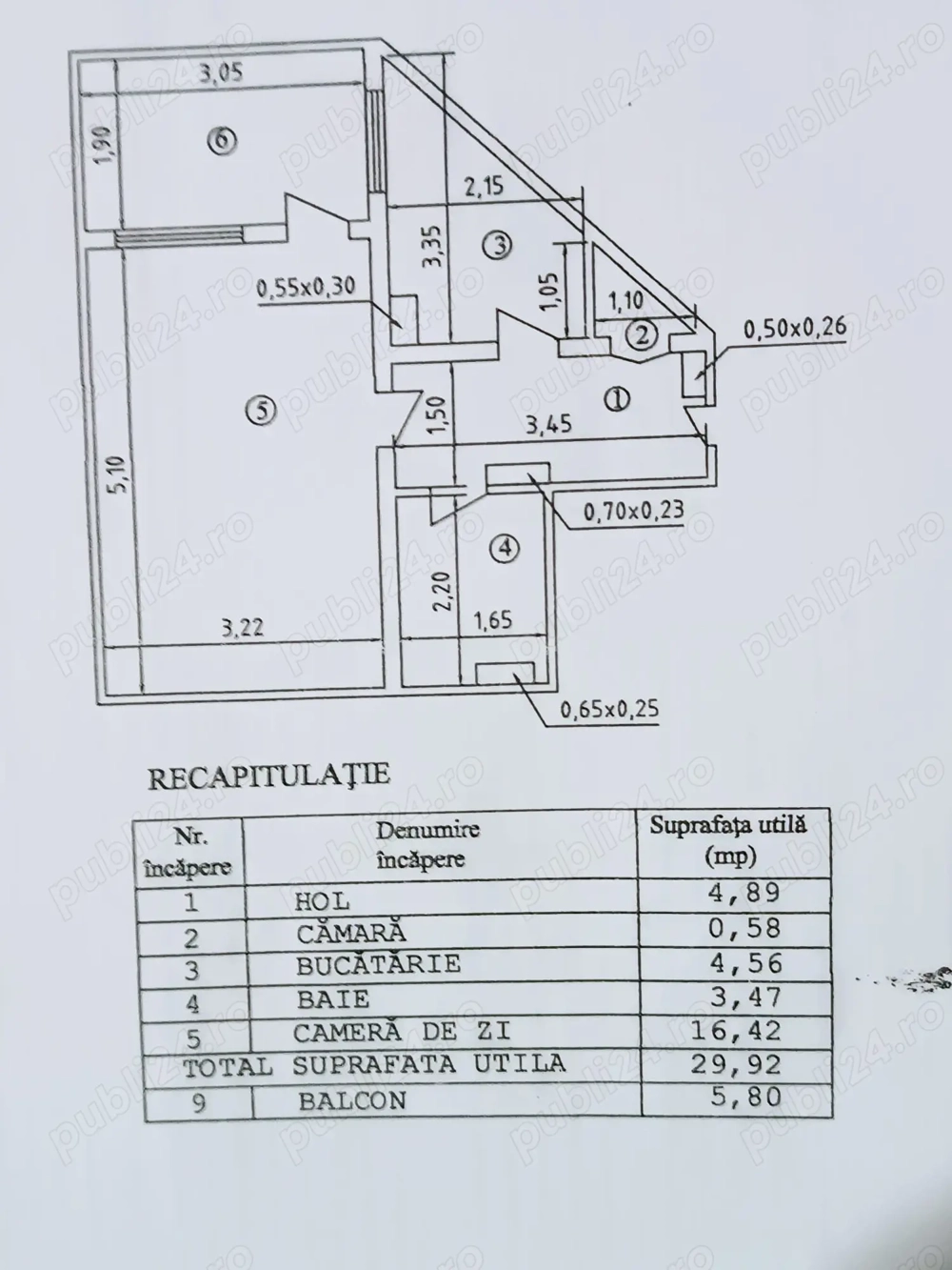 Vând garsonieră confort 1 în Tecuci, Galați