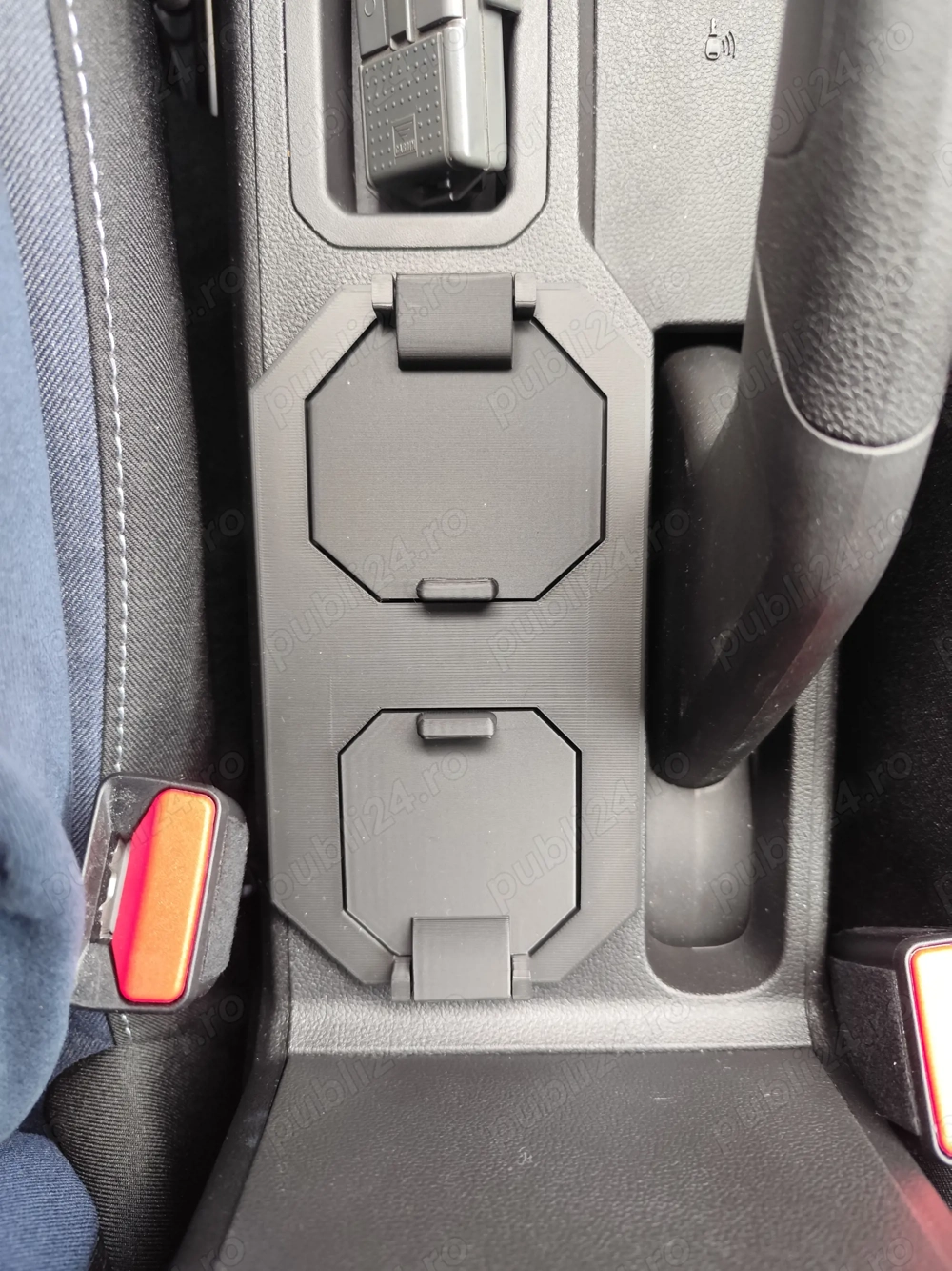 Suport pahare DACIA Duster - Adaptor 2 pahare - 120 Ron