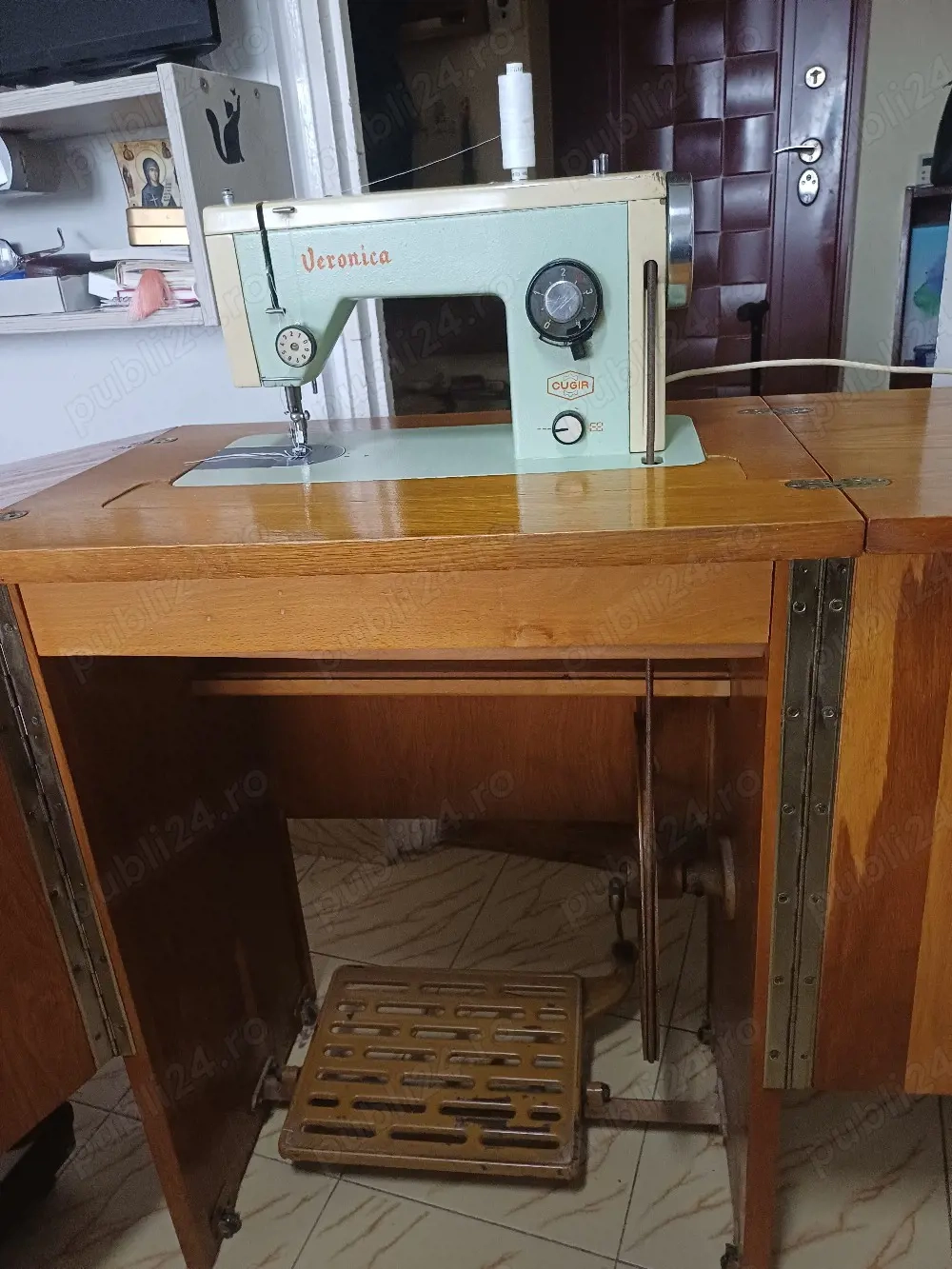 Masina de cusu Veronica, mecanica