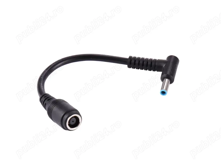Adaptor incarcare laptop HP, Dell mufa rotunda 7.4mm X 5.0mm catre mufa noua 4.5mm x 3.0mm