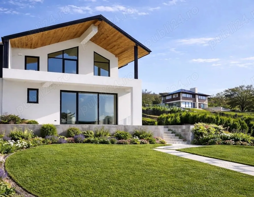 Casa Manastirea DEALU TARGOVISTE cu vedere la oras