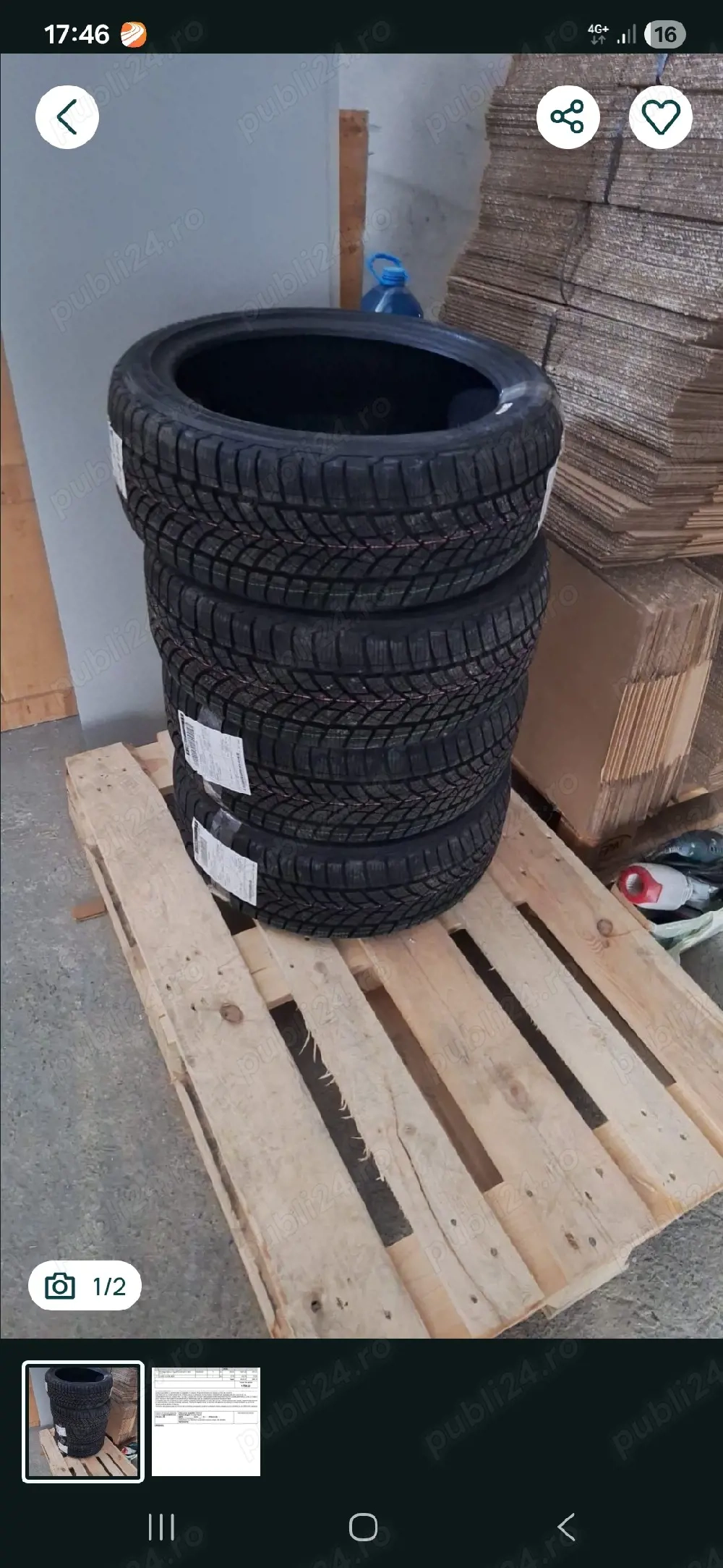 Cauciucuri iarna Debica 205/45/R17 Frigo HP,