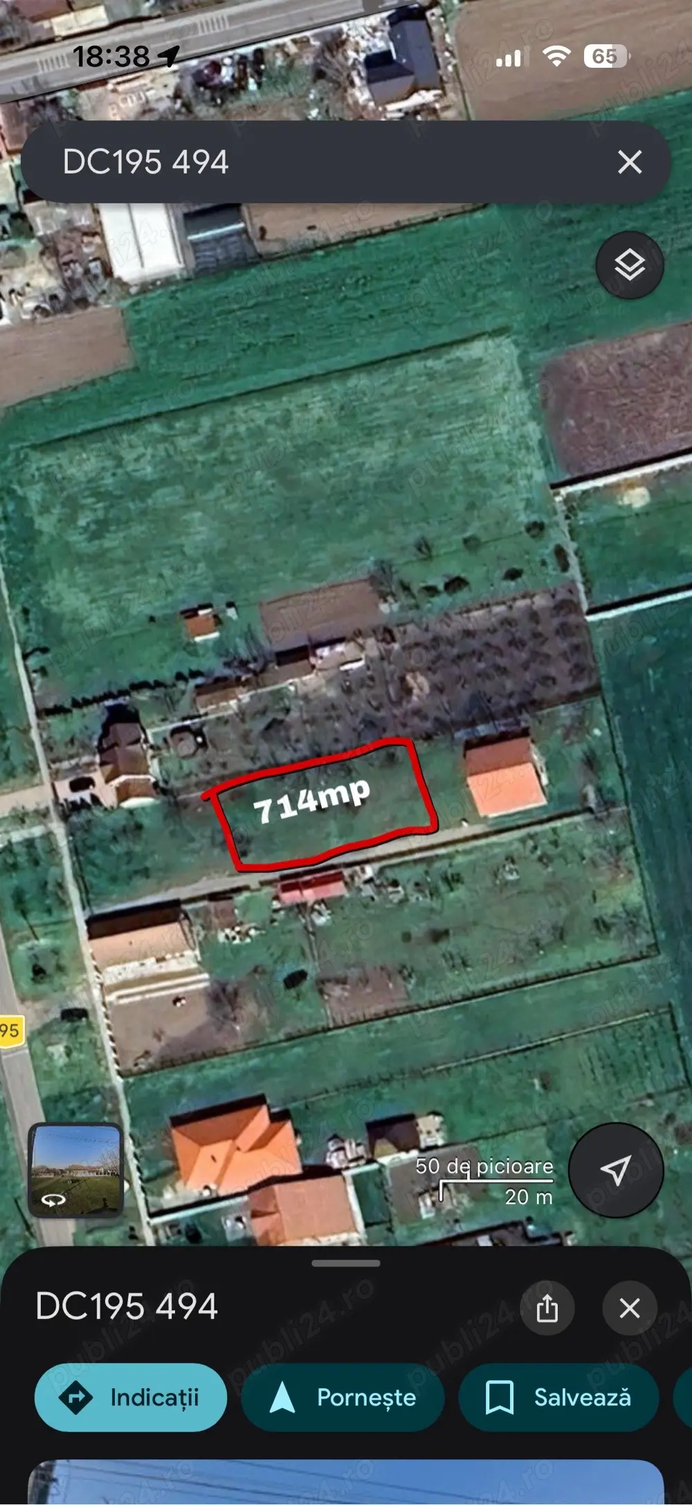 Teren de vânzare   Comuna Parța Timiș 