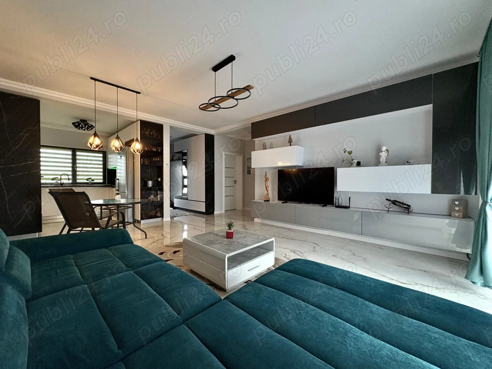 Proprietar vand 1 2 duplex mobilat,utilat cu teren generos de 414 m patrati