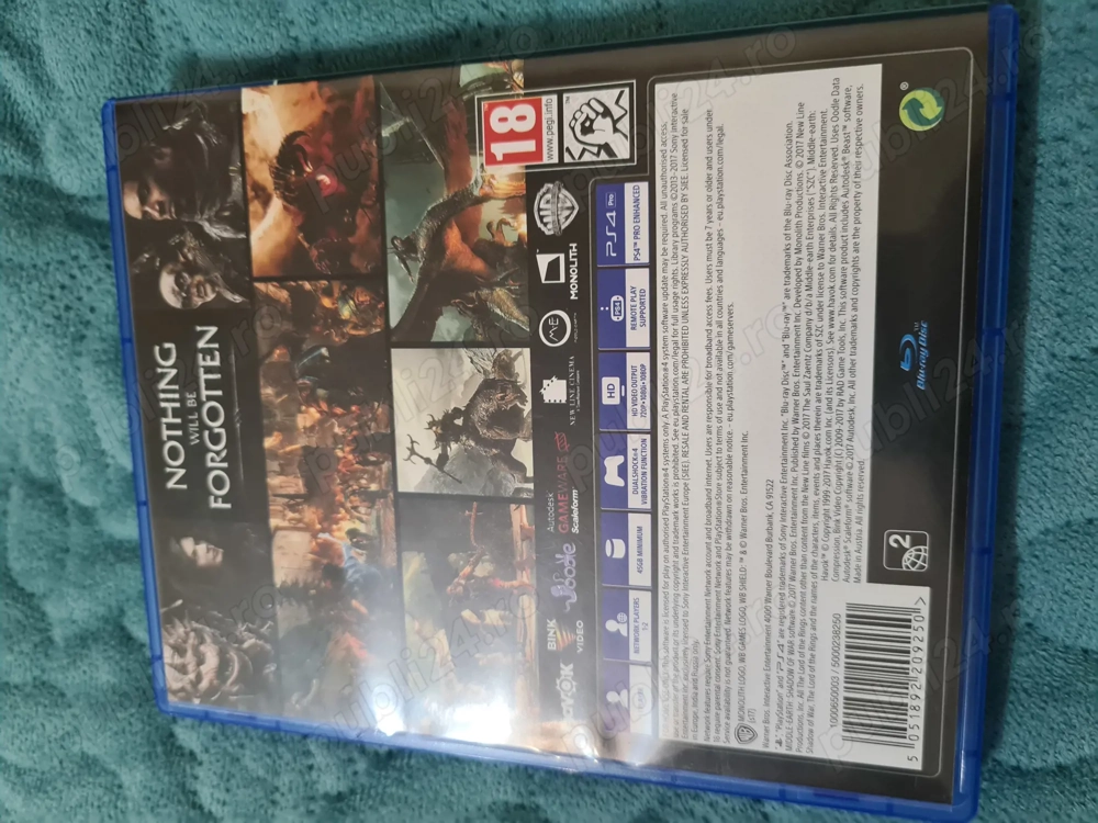 Shadow of war ps4