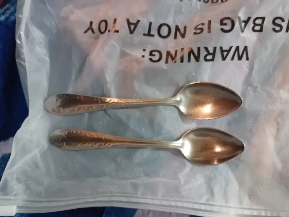 vand lingurite placate cu argint 