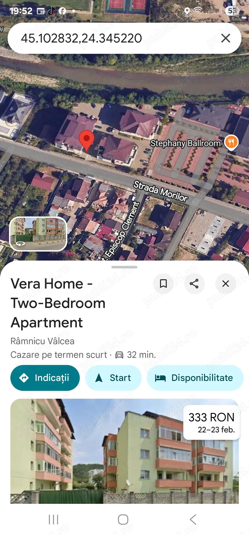 Apartament strada Morilor 