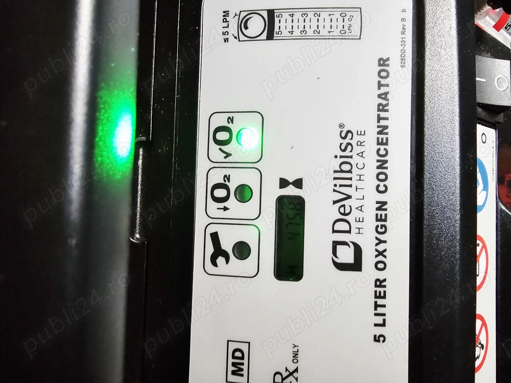 Apara de oxigen DeVilbiss 