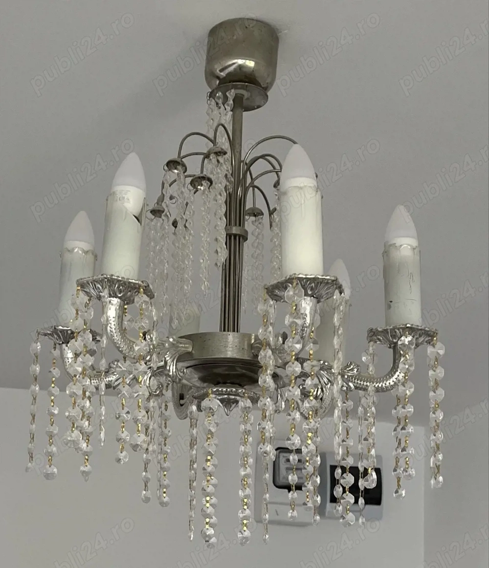Vând candelabru argintiu 