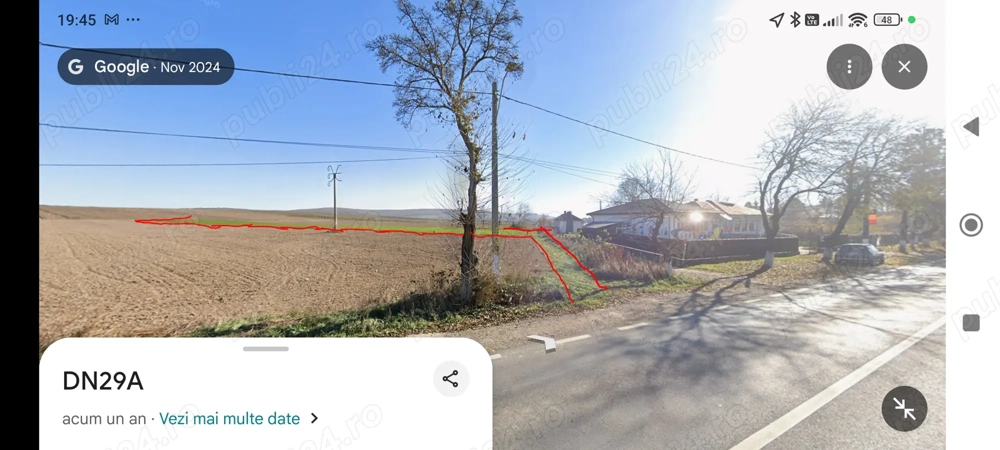 Vând teren vârfu Câmpului 