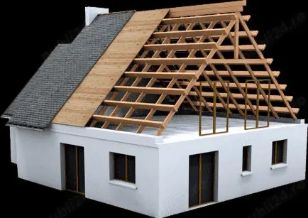 executam lucrări de construcții 