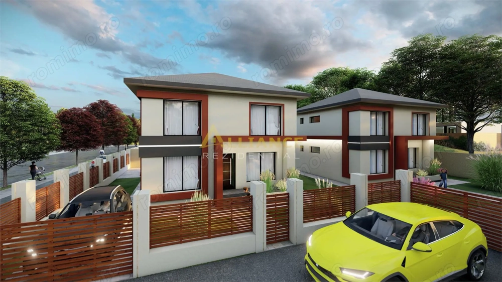 Casa,complex reziden #539;ial | 4 dormitoare | Teren 340 mp