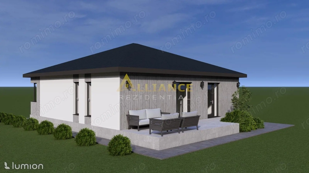 Casa individuala- 463mp teren - 4 camere - 2 bai - cartierul nou