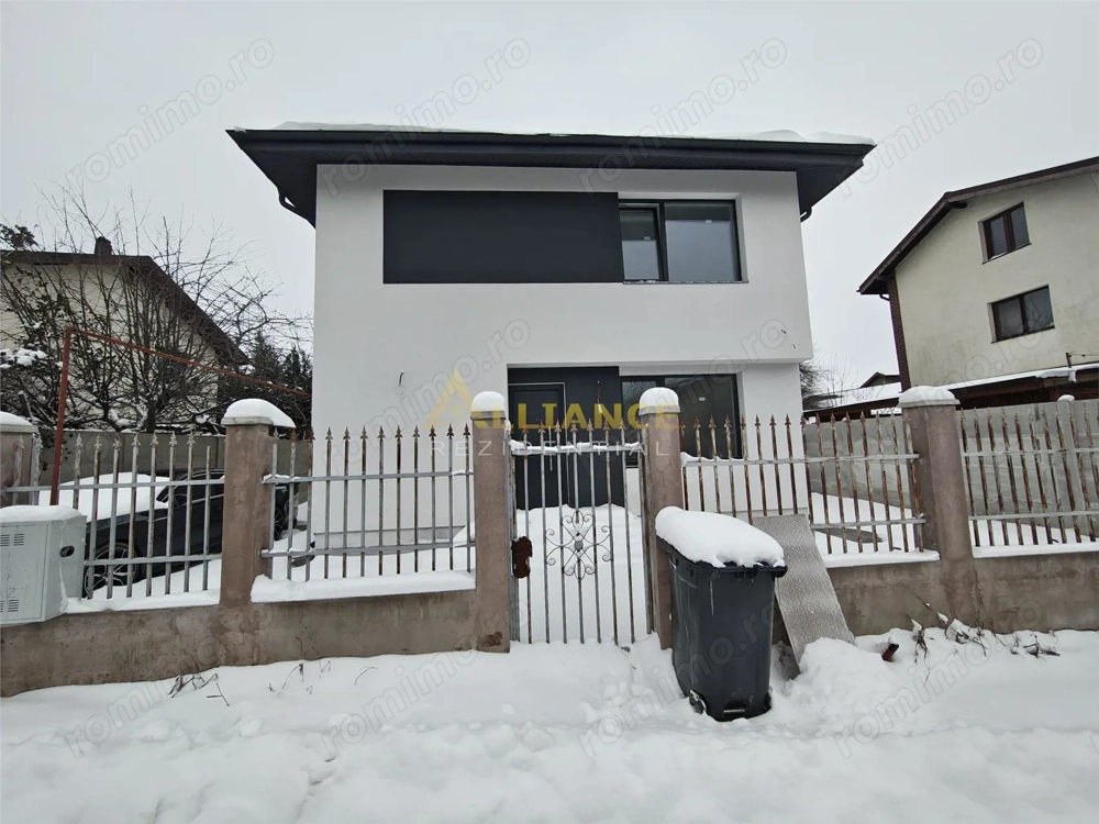 Casa individuala - 3 camere  - 2 bai - 100 mp utili-teren 215mp