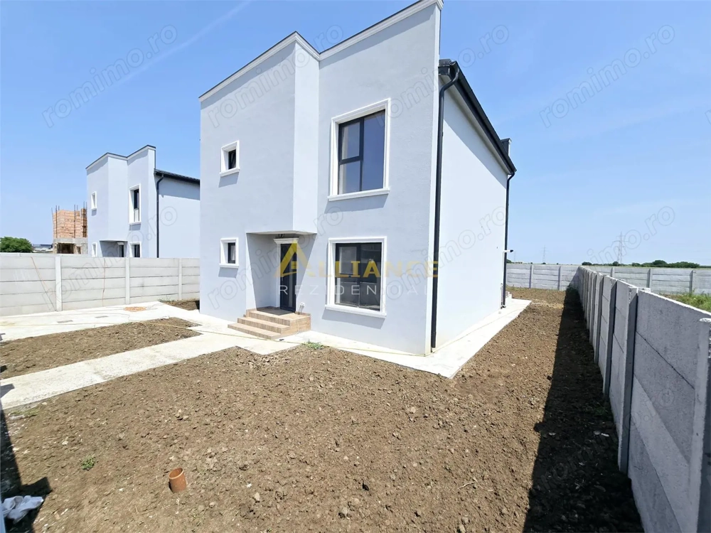 Vila individuala - 5 camere - 3 bai -  teren 428mp - pod - beci