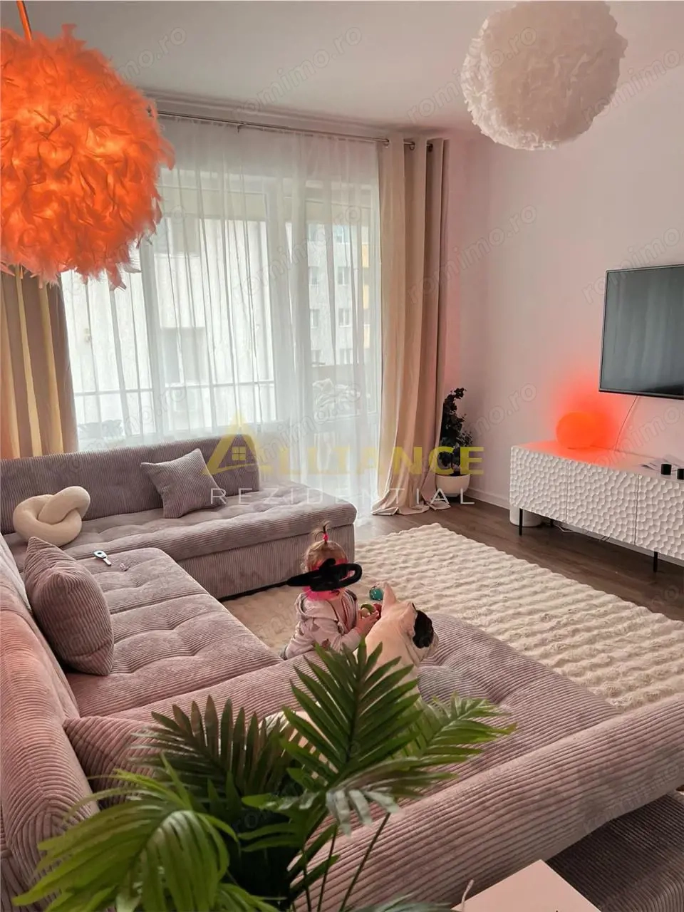 Apartament 3 camere in Kristal Residence - mobilat   utilat complet