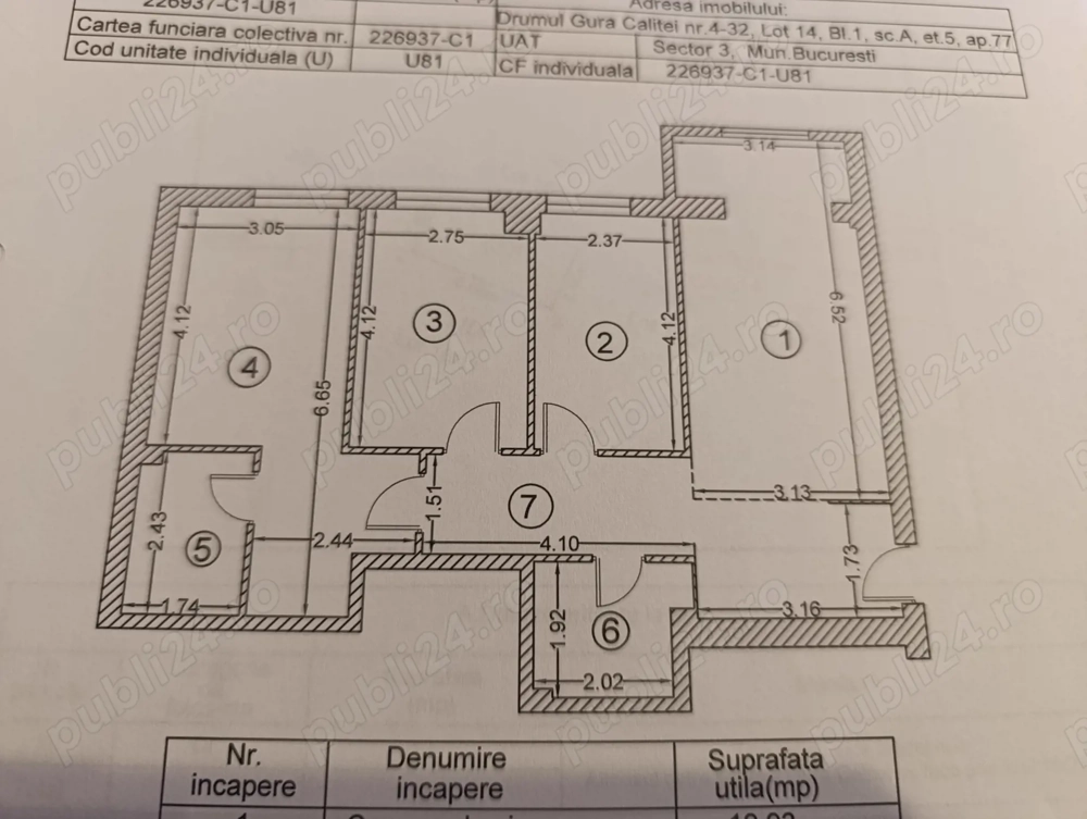 Ap. 3 cam. | 2017 | 2 băi | Metrou Nicolae Teclu | Parcare disponibilă