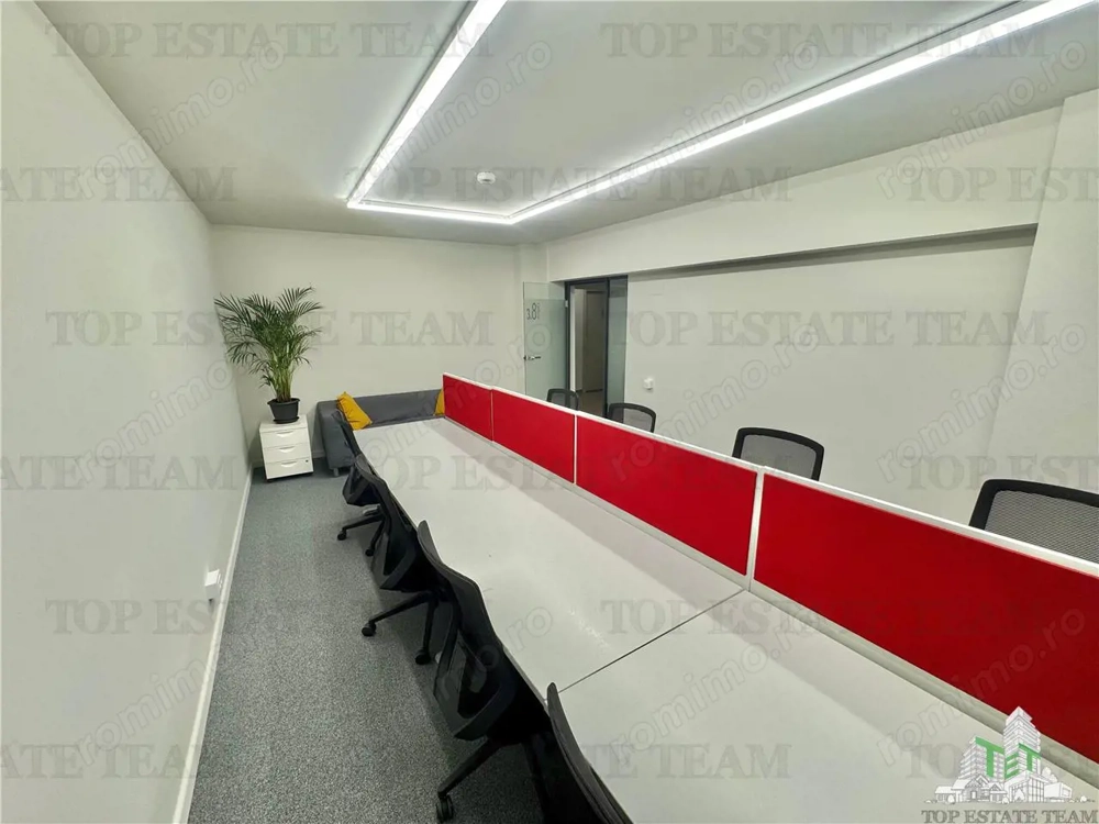 Oferta speciala ! Birou de inchiriat pentru 15 persoane la 1  minut distanta de metrou  + parcari + 