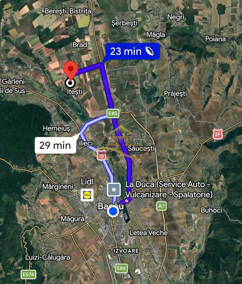 Teren agricol extravilan in Itesti de vanzare