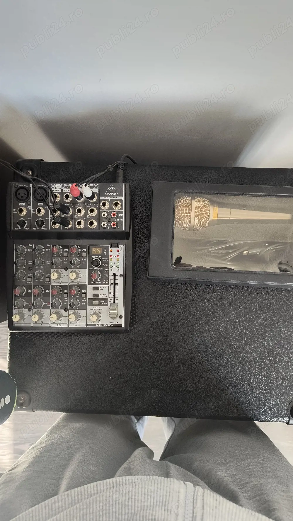 Boxe  mixer si microfon 