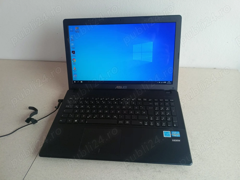 Laptop Asus F551C display 15,6 Procesor I3-3217u ram 6gb HDD750gb