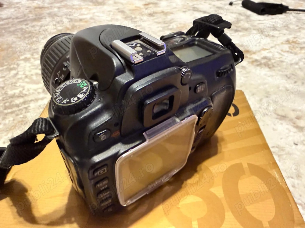 Nikon D80+ obiectiv 18-55