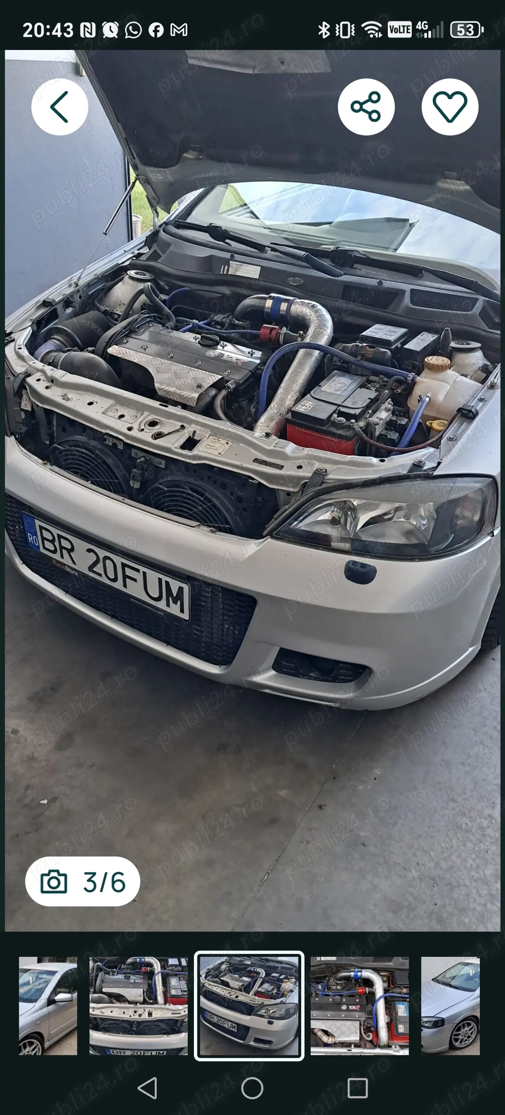 Vând Opel Bertone z20let turbo 350hp