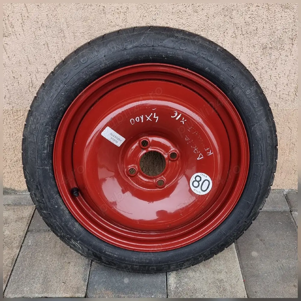 Rezerva Roata Slim Originala NOUA 16"Renault Dacia Logan 