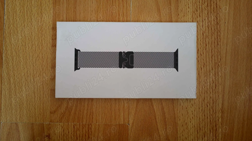 Bratara pentru APPLE Watch 49mm Black Titanium Milanese Loop,(Super Ofertă).