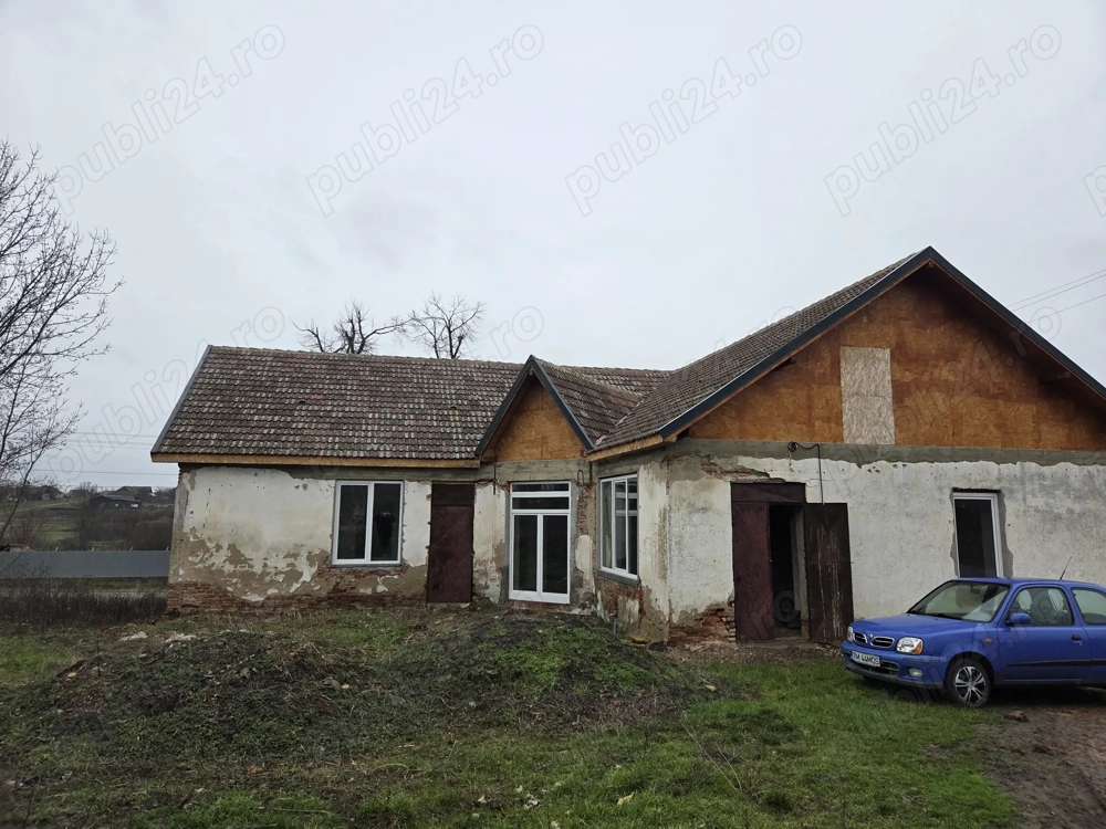 Casă + teren 5800mp, zona Șipet jud Timiș