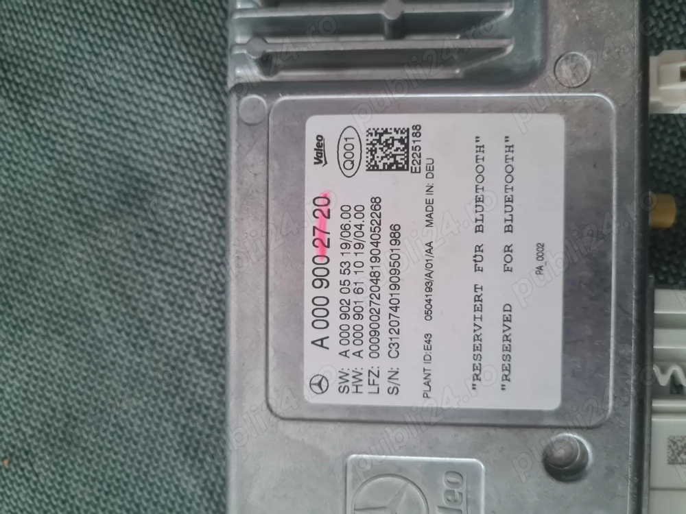 Ecu Parktronic Mercedes