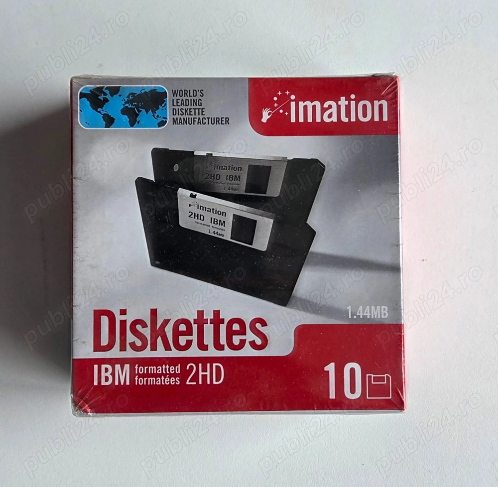 Floppy disk 10 buc pachet sigilat