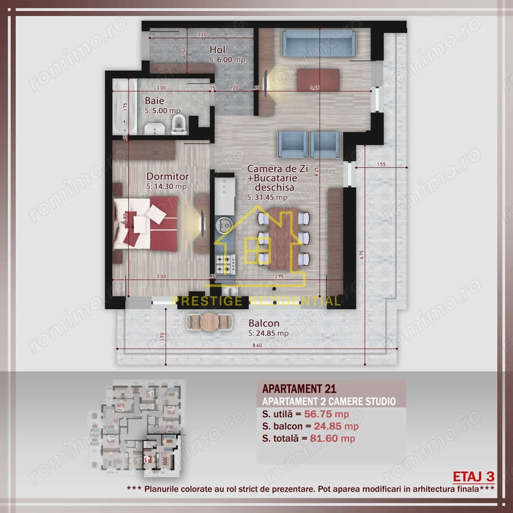 2 CAM–57mp+terasa-balcon de 25mp–Titan-Pallady–Metrou–Centrala termica-bonus loc de parcare
