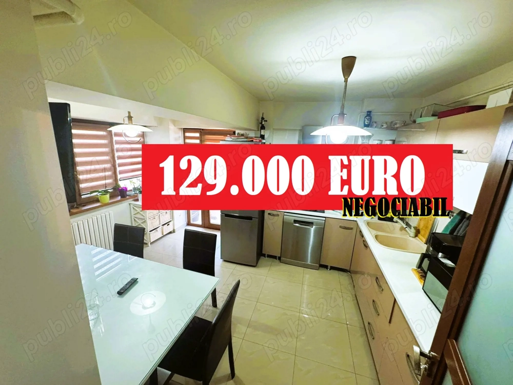 Apartament 3 camere | str babadag et.2 -mobilat utilat 