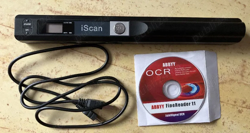 Scanner portabil iScan NOU