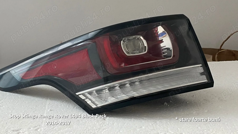 Lămpi spate set (Stopuri) Range Rover Sport L494 2014-2017, Black Pack