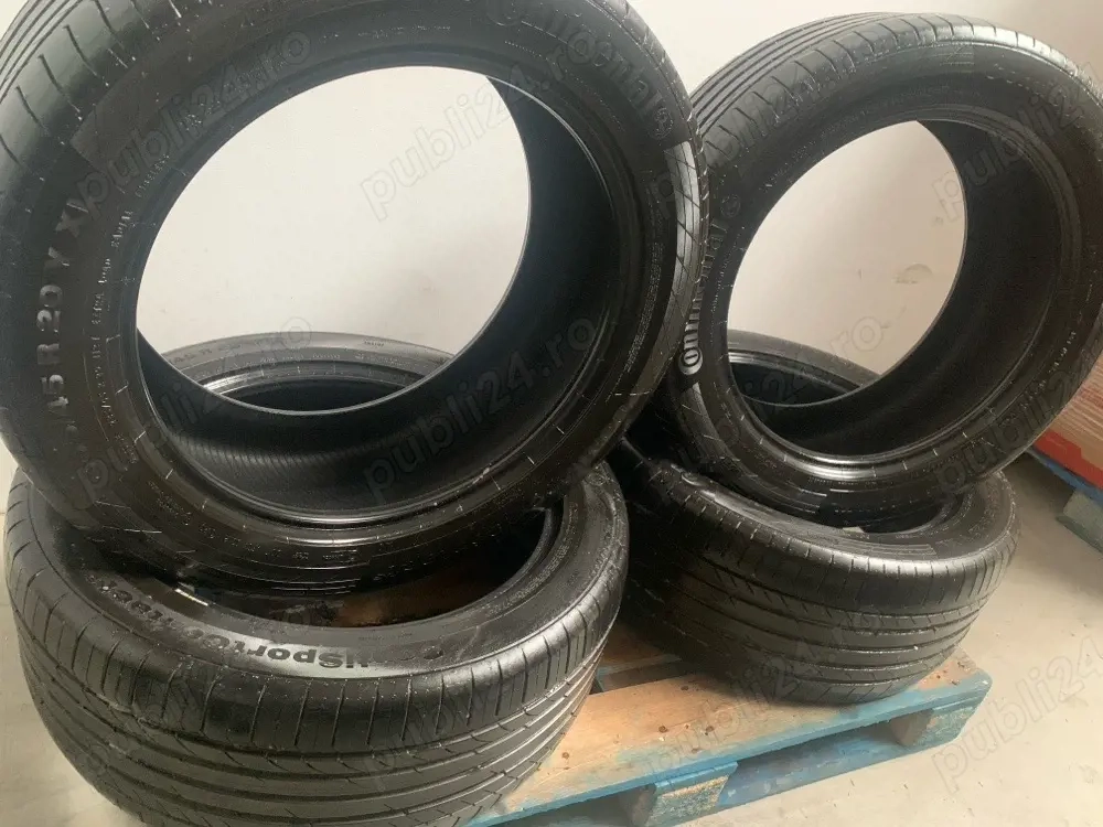  Anvelope Continental ContiSportContact 5 – 285/45 R20 112Y XL – DOT 0123 – aproape noi