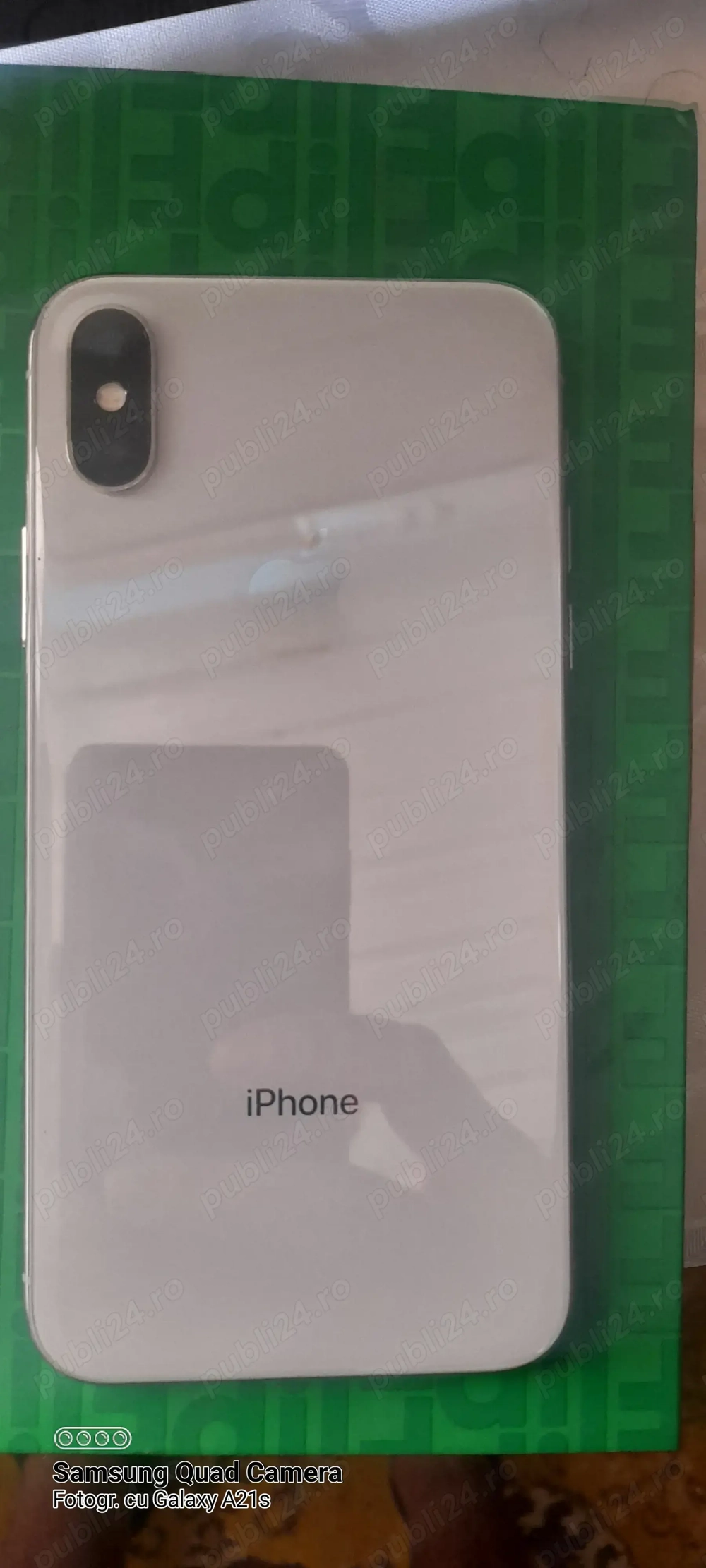 Vand iPhone X Alb 256 gb