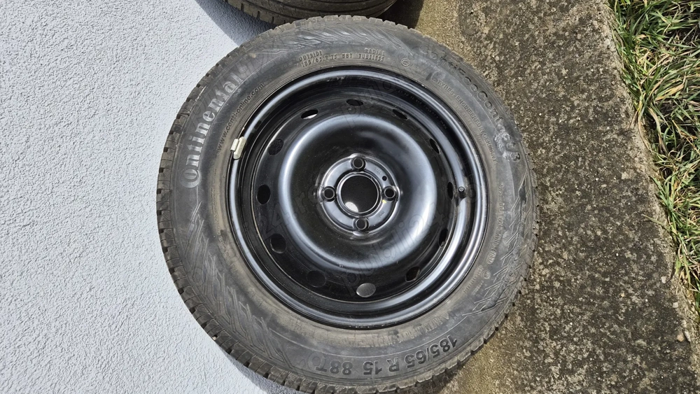 Roată rezervă Continental 185/65 R15 88T – nefolosită – cu jantă