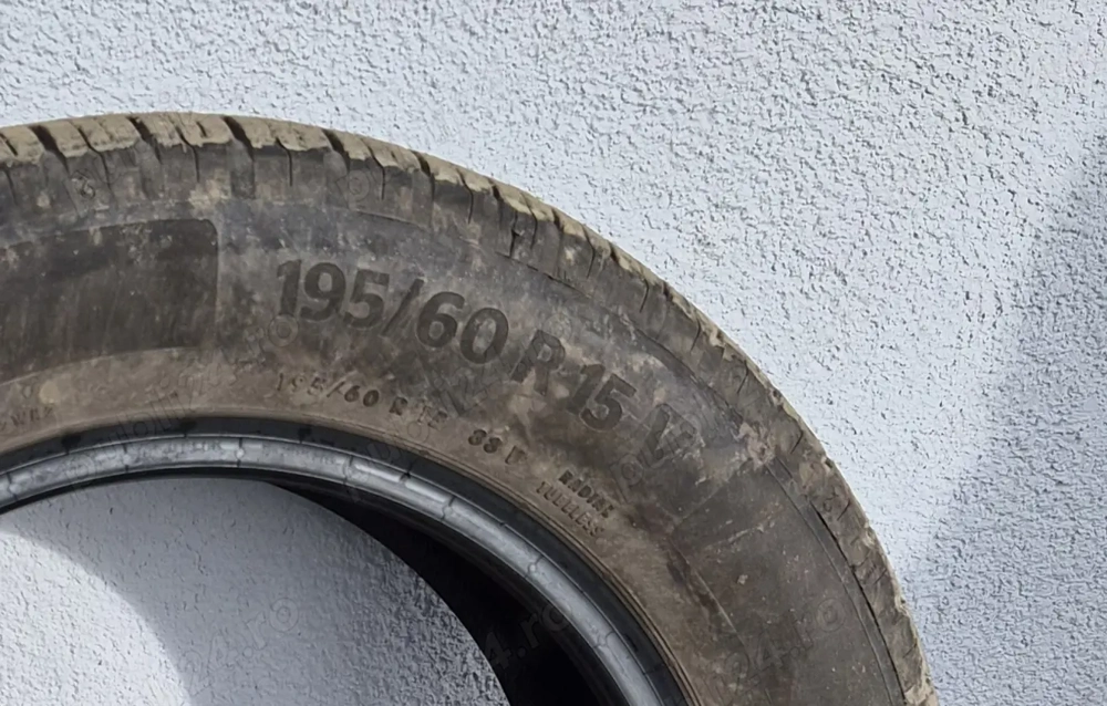 Set 4 anvelope 195/60 R15 Continental