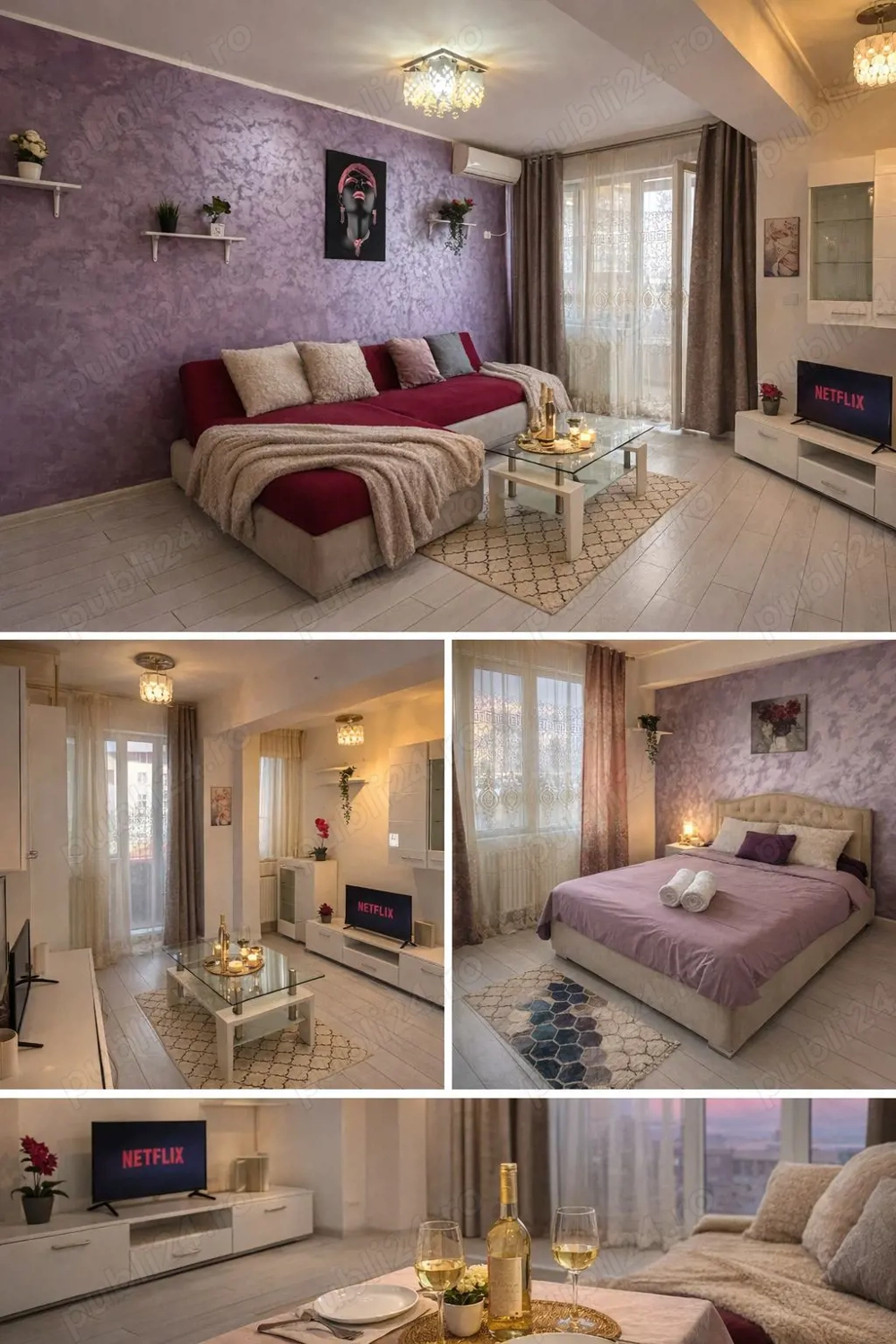 Închiriez regim hotelier, apartament cu doua camere decomandate, Militari Rezistent 