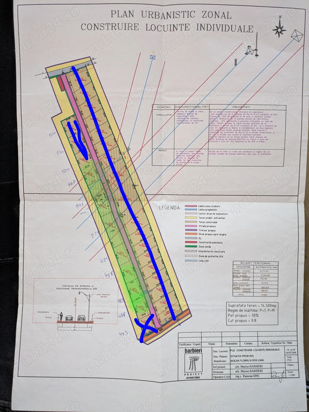 Terenuri intravilane de vinzare in Oarda De Jos
